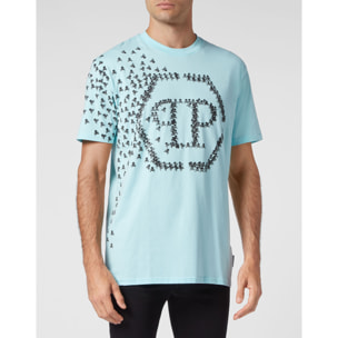 PHILIPP PLEIN T-Shirt Round Neck SKULL&BONES