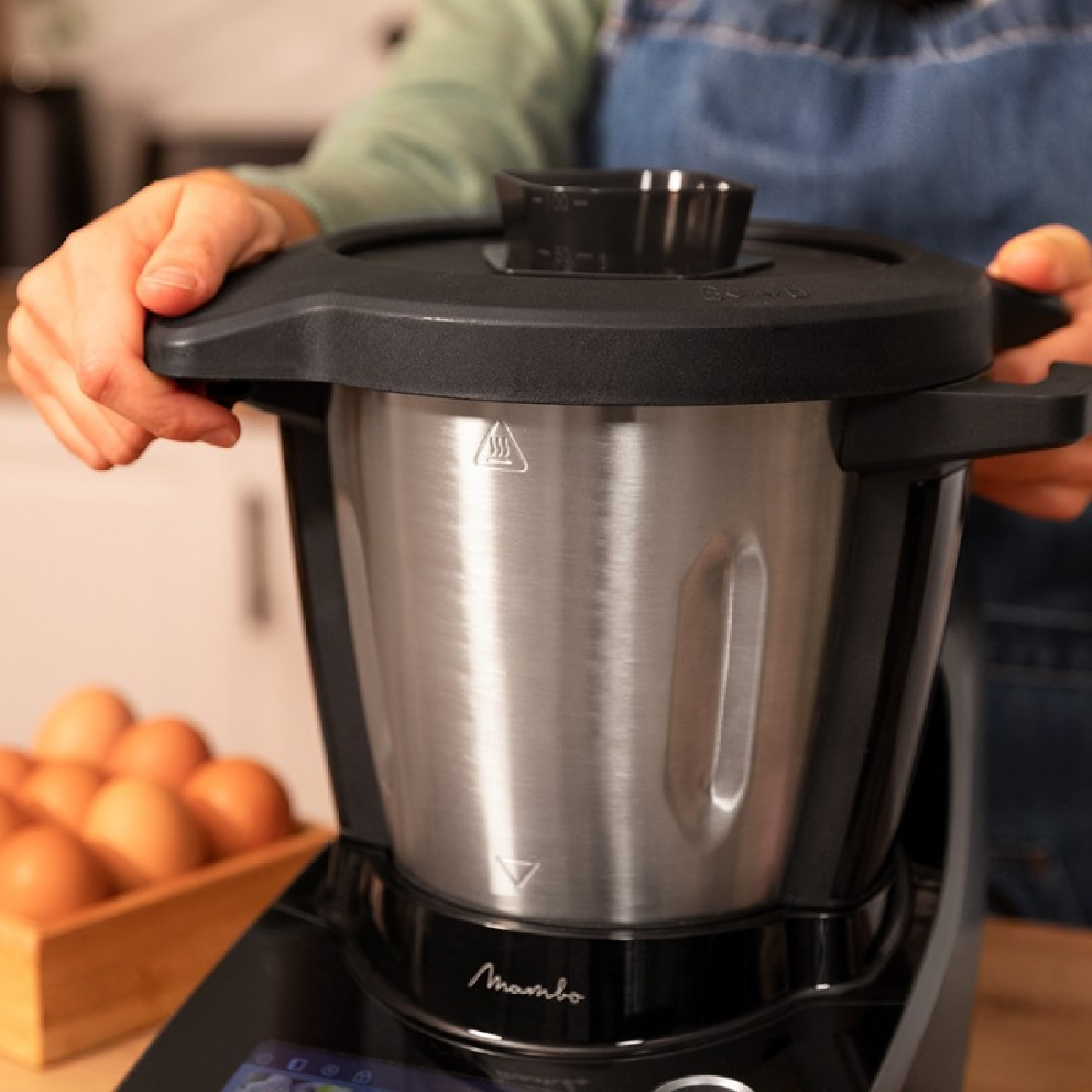 Robot de Cocina Multifunción Mambo Touch. 1600 W, 37 Funciones, Pantalla Táctil