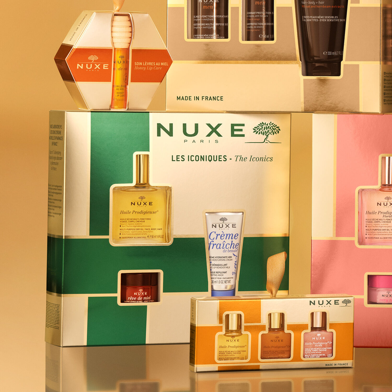 Les Iconiques - Coffret Noël - Huile prodigieuse 50ml + 2 produits