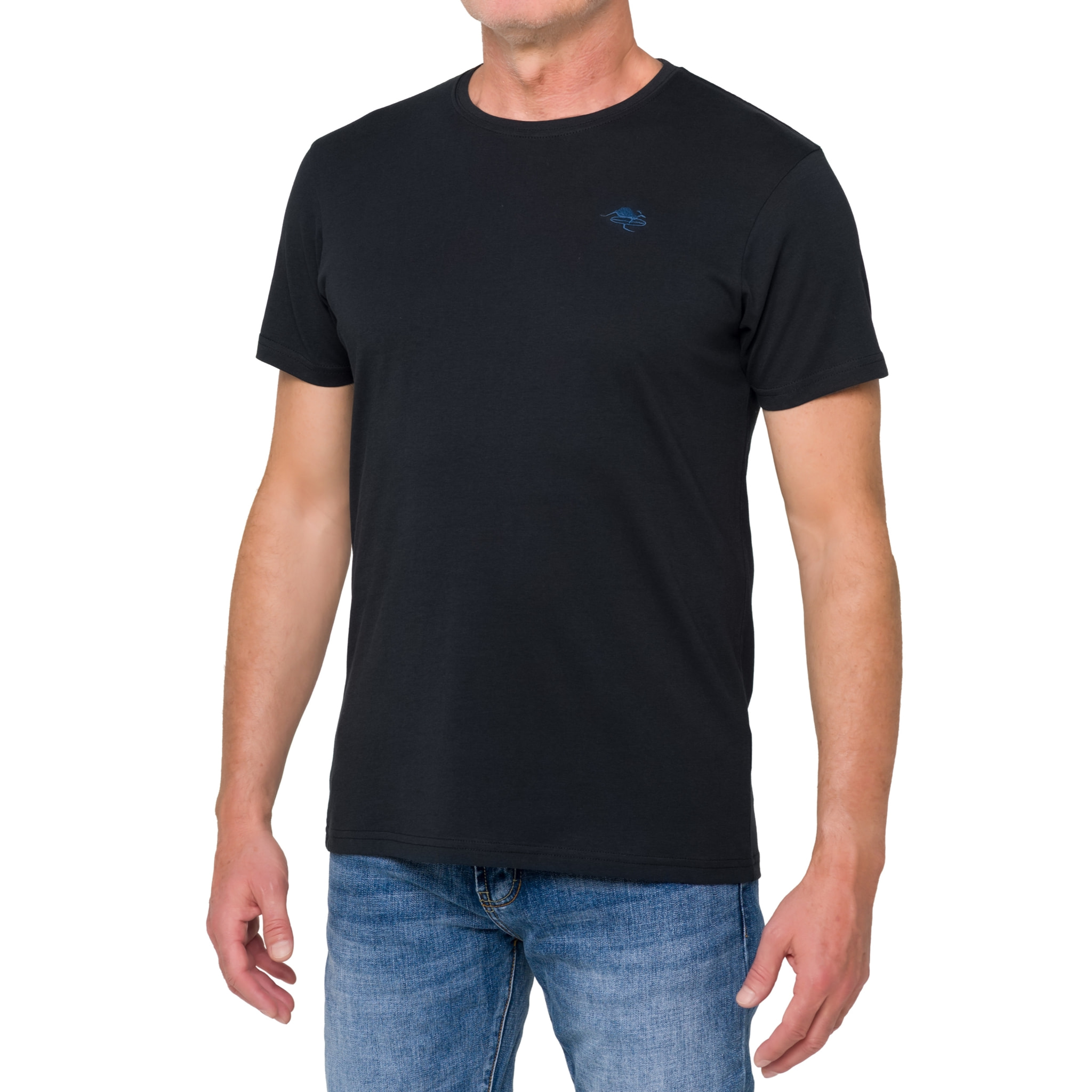 Camiseta de algodón 180 gr Hot Buttered Mistral negro