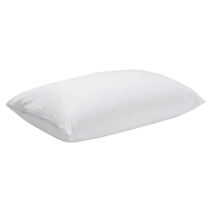 Funda de Almohada | Algodón de Rizo | Antialérgica | Impermeable | Ideal para personas calurosas