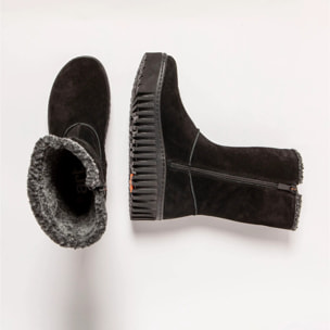 Botines 1511 SILK SUEDE BLACK/BRIGHTON color Black