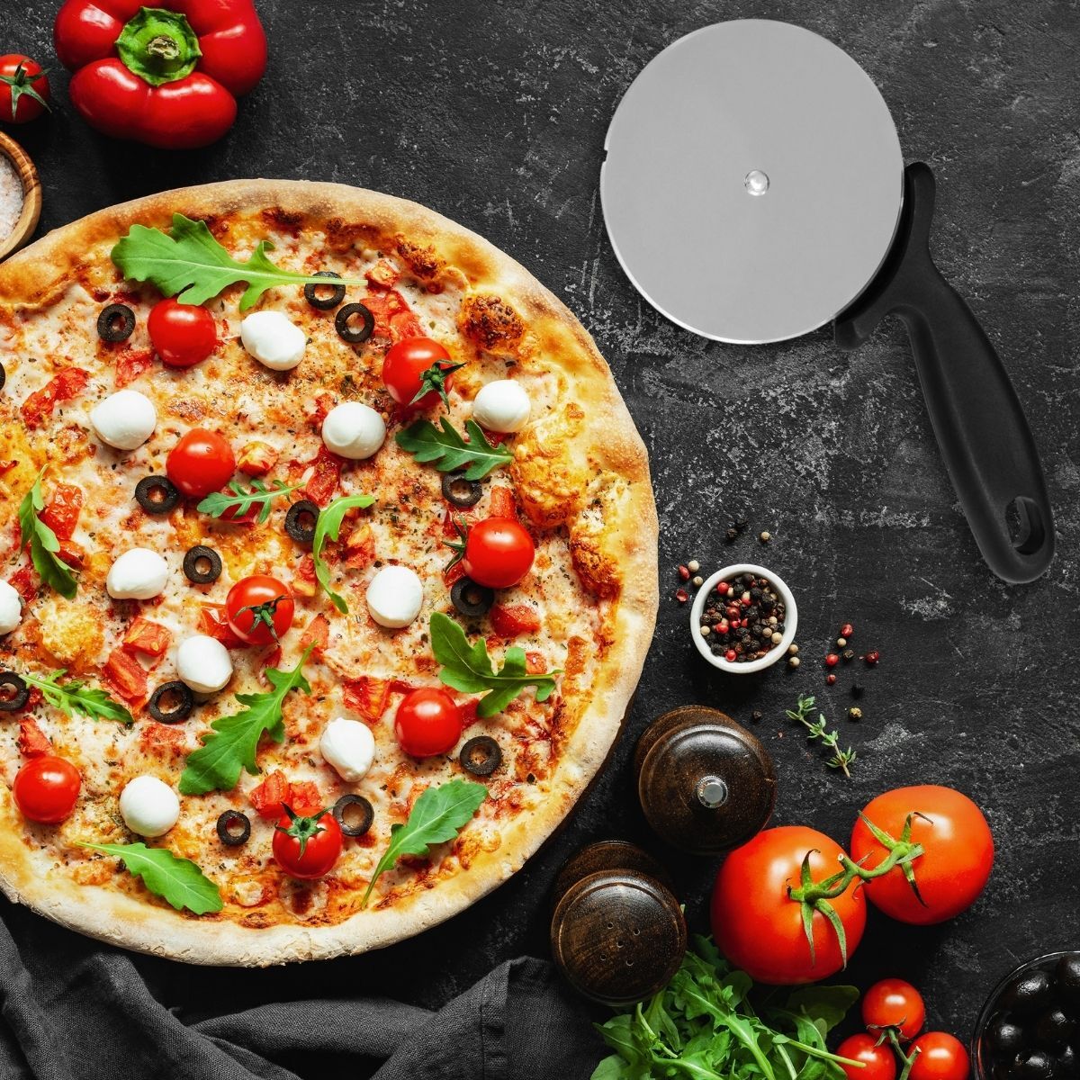 Roulette à pizza FM 21 cm Professional
