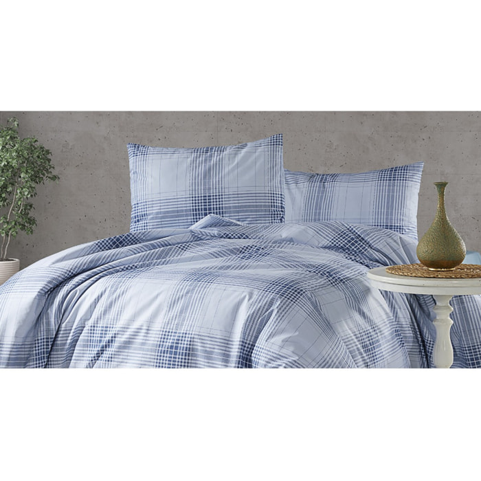 Parure housse de couette et taie(s) oreiller 100% Coton