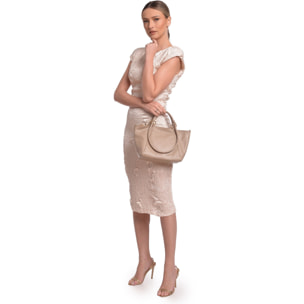 Borsa a mano Anna Luchini Beige