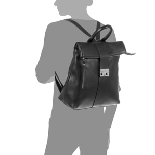 Foca Zaino Donna.Pelle autentica Dollaro