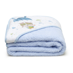 Capa de Baño 1 x 1 Mt  Mod Paracaidista Azul