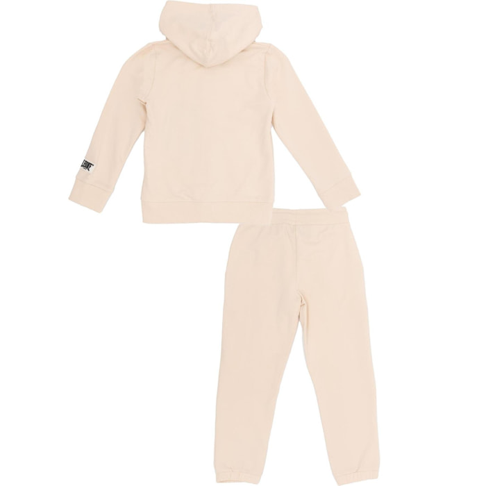 Chándal de niña Welcome Back con capucha y cremallera