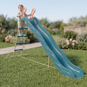 Toboggan ACTOU Bleu 3 m, 3-12 ans