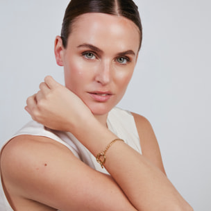 Pulsera Tayhik acabado oro amarillo 18k