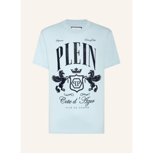 PHILIPP PLEIN T-Shirt Round Neck D AZUR