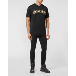 PHILIPP PLEIN Camiseta de cuello redondo y manga corta GOTHIC PLEIN