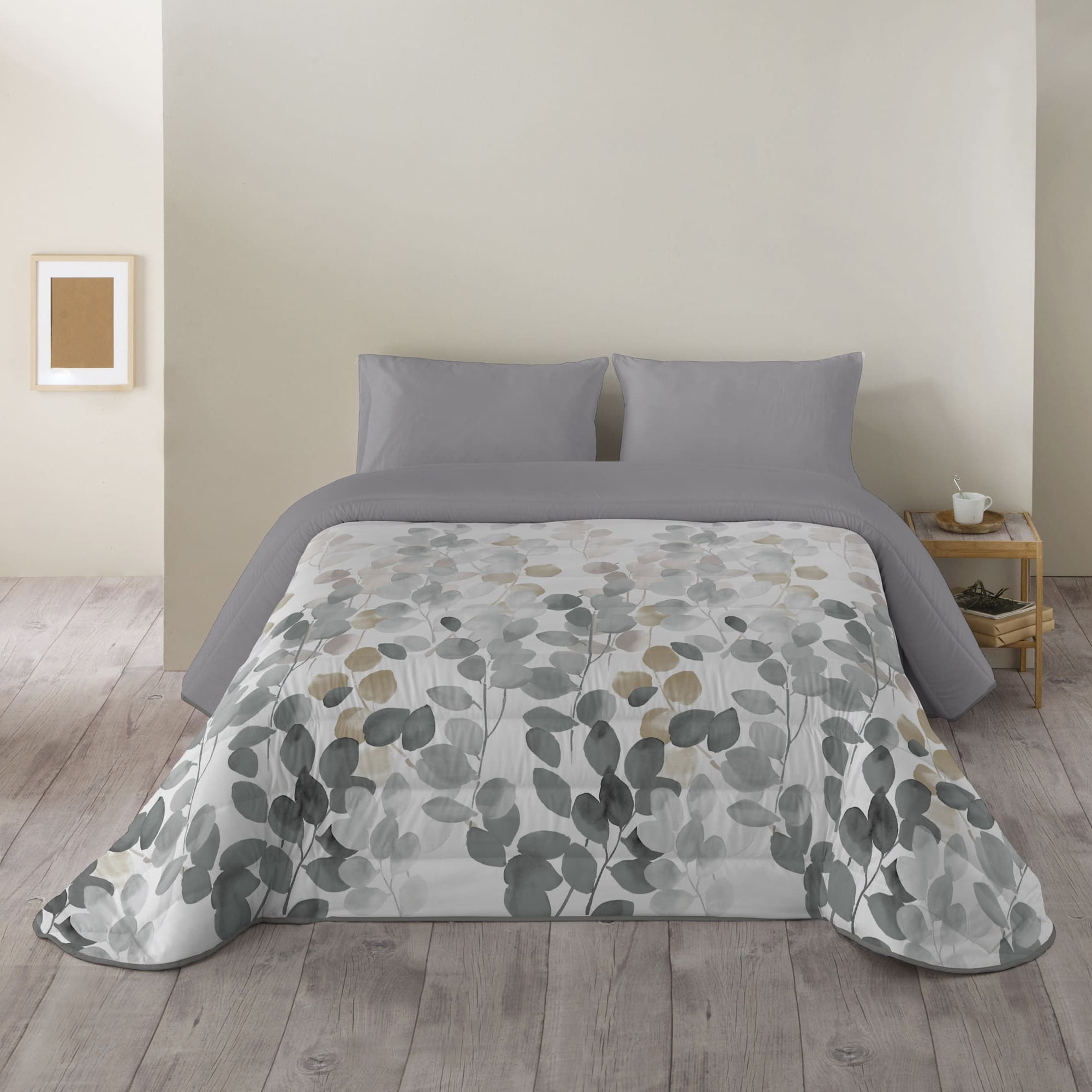 Naturals - Edredón Nórdico Estampado - 100% Poliéster Microfibra - 300 gr/m² - Judy