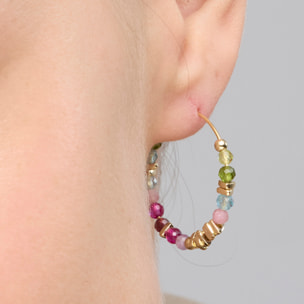 Pendientes Ane acabado oro amarillo 18k