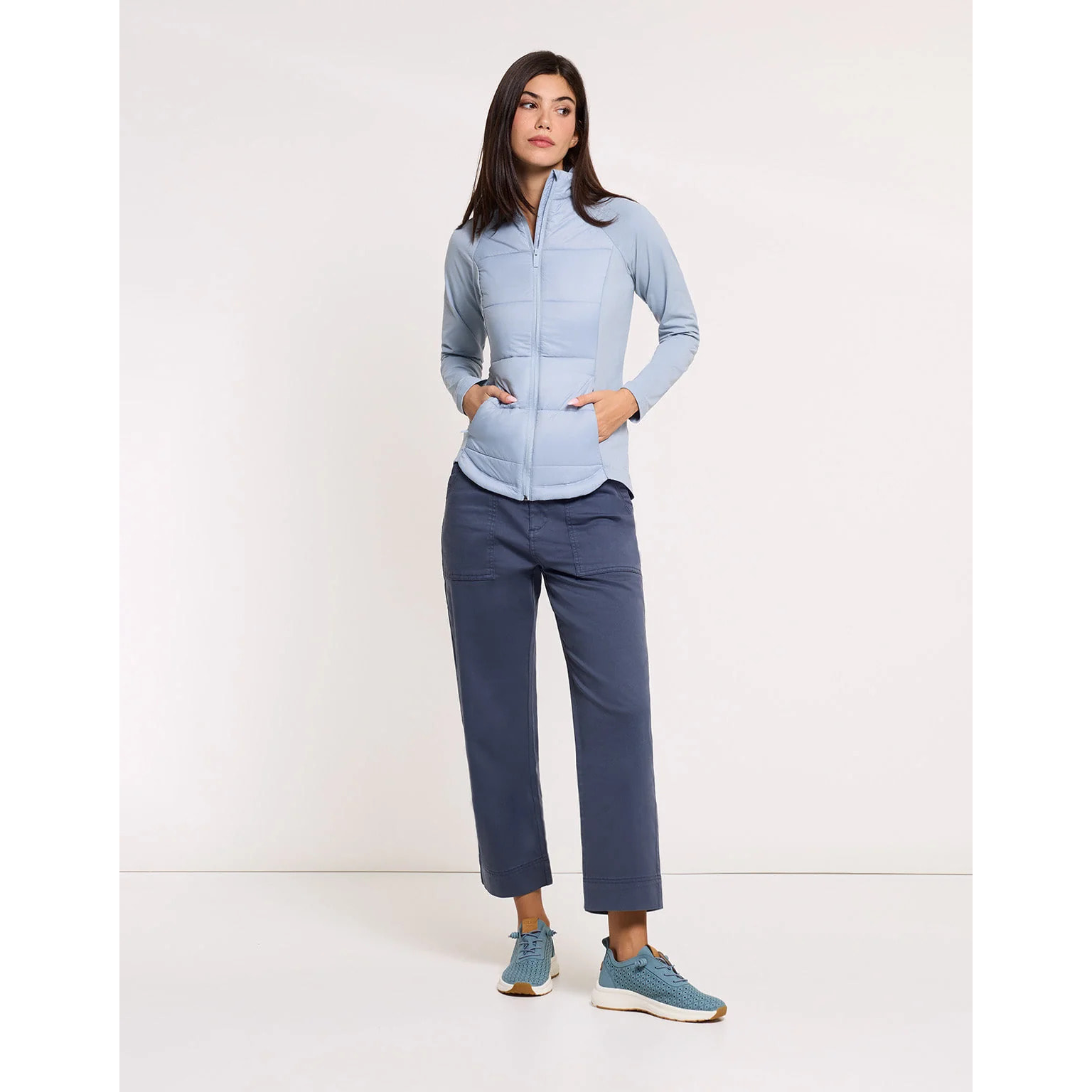 Chaqueta Entallada Azul Claro - Efeba II