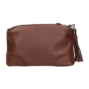 Borsa a mano da donna - Modello Lidia - Vera pelle - 25.0 x 14.0 x 10.0 cm