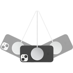 Coque bumper WOODCESSORIES iPhone 14 Plus BioCase noir