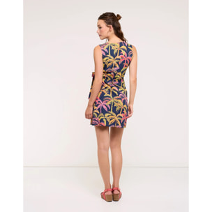 Vestido Corto Azul Marino - Quimera