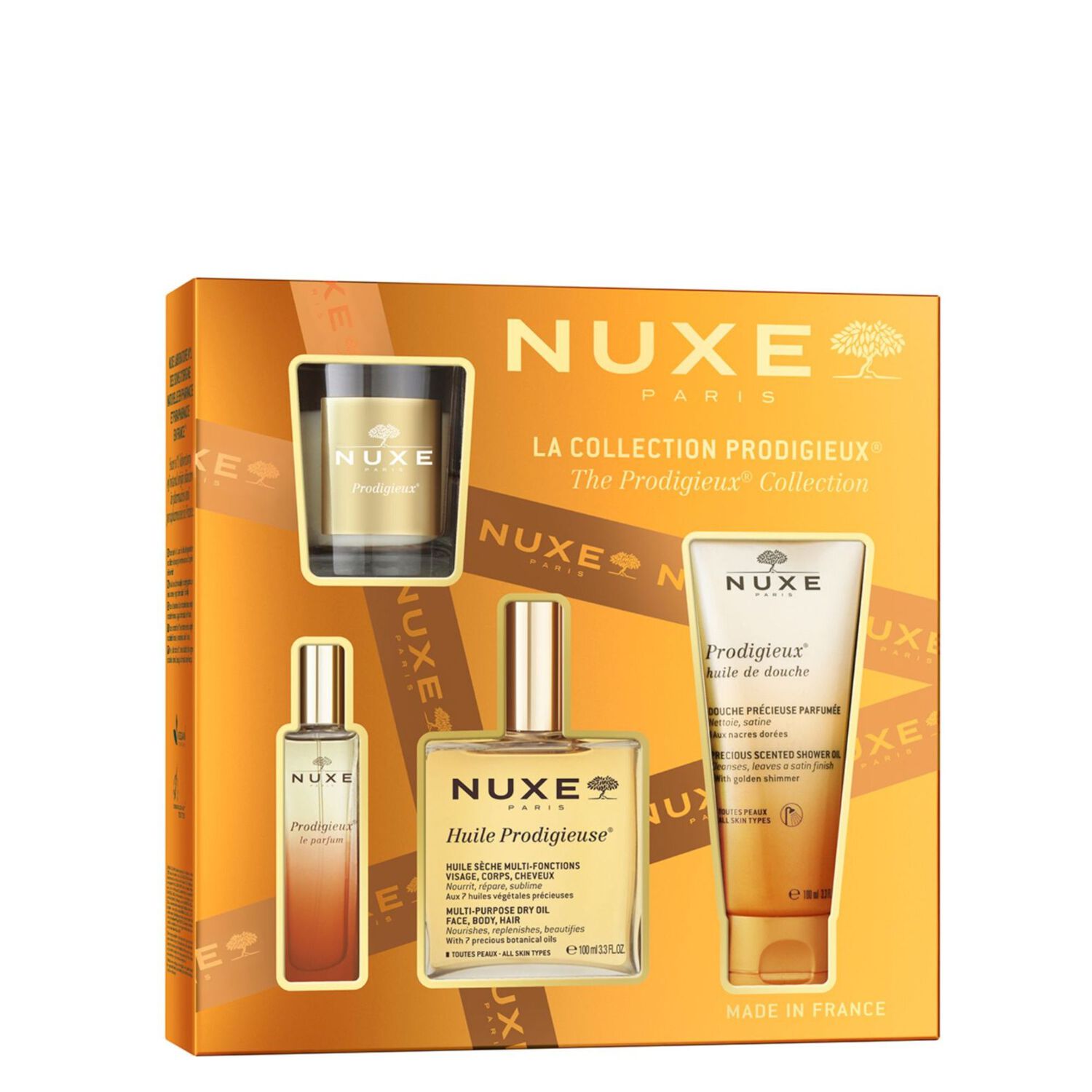 Huile Prodigieuse - Coffret Huile Prodigieuse® 100ml + 3 Produits