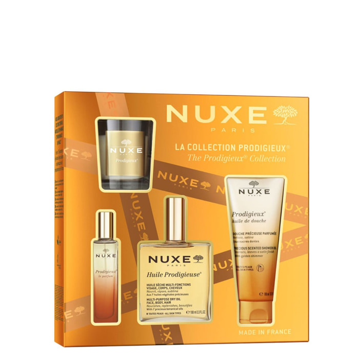 Huile Prodigieuse - Coffret Huile Prodigieuse® 100ml + 3 Produits