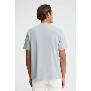 Maglietta azzurra, dal fit amplio con ricamo Polo Club