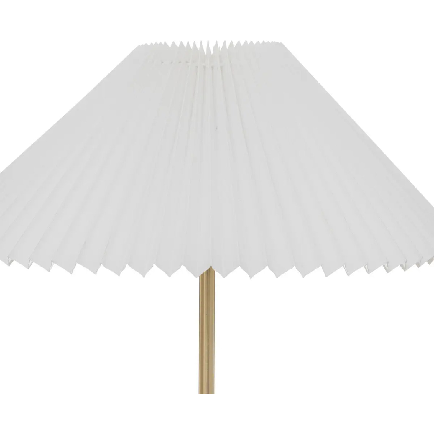 Lampe "Jiling" en métal H47cm blanc