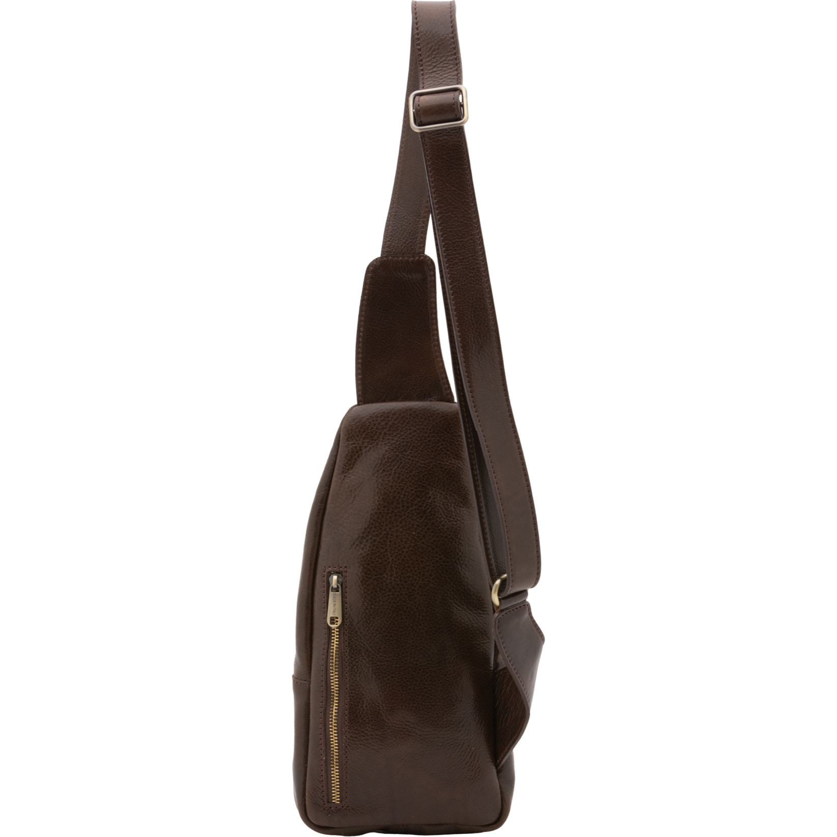 Borsa a tracolla  da uomo In Vera pelle Made in Italy 35x16x5 cm