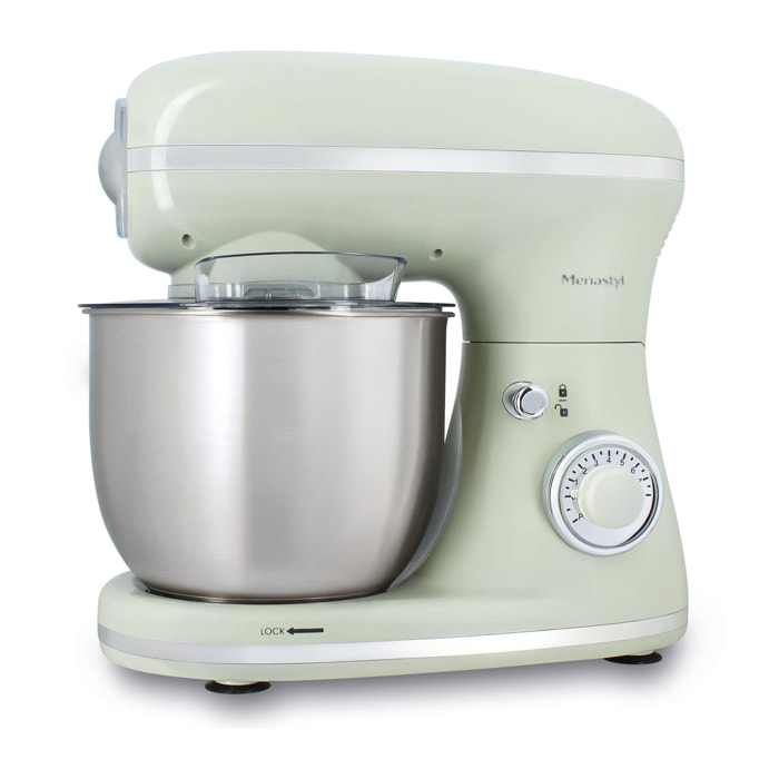 Robot pâtissier 5L celadon RETRO