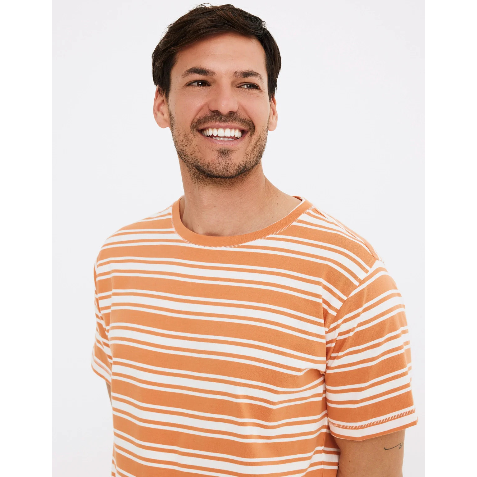 Camiseta Manga Corta Rayas - Hari