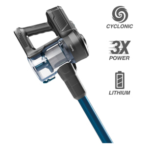 Aspirador Vertical sin Cable 2 en 1 UP610 H.Koenig, 40 min de autonomia, 150W