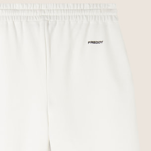 Pantaloni sportivi con gamba ampia e stampa Mickey Mouse