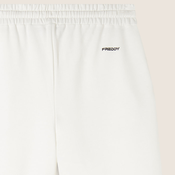 Pantaloni sportivi con gamba ampia e stampa Mickey Mouse