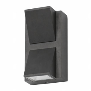 Forlight Aplique Ip54 Loyd Double Emission Led 4,1W 3000K Negro 155Lm