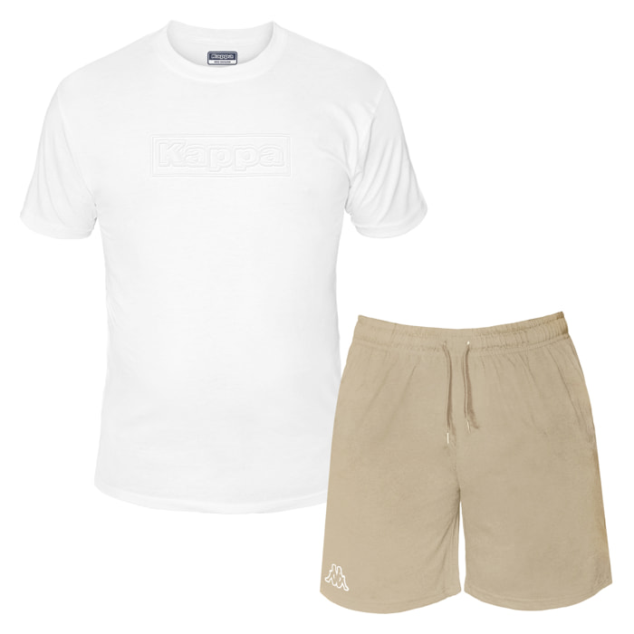 Completo Corto Uomo KAPPA Cotone Jersey