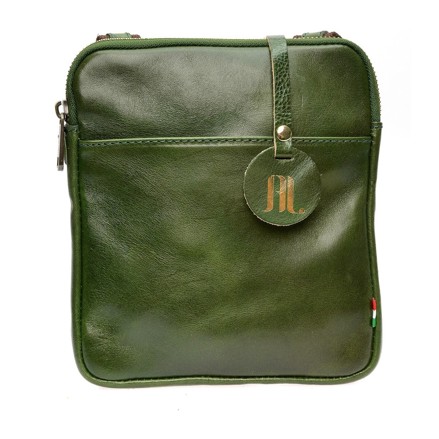 Borsa a spalla Anna Luchini Verde