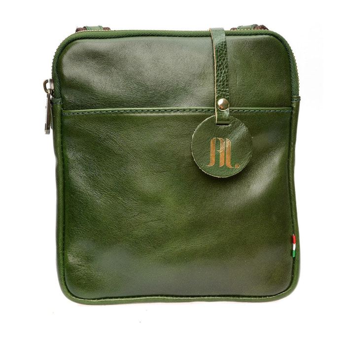 Borsa a spalla Anna Luchini Verde