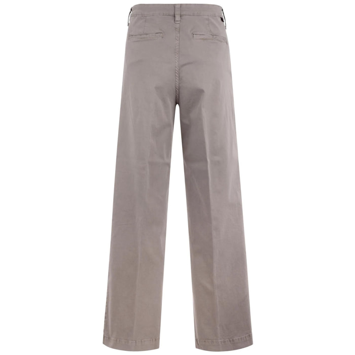 Pantaloni Robe di Kappa Donna Grigio Yoko Gabardine