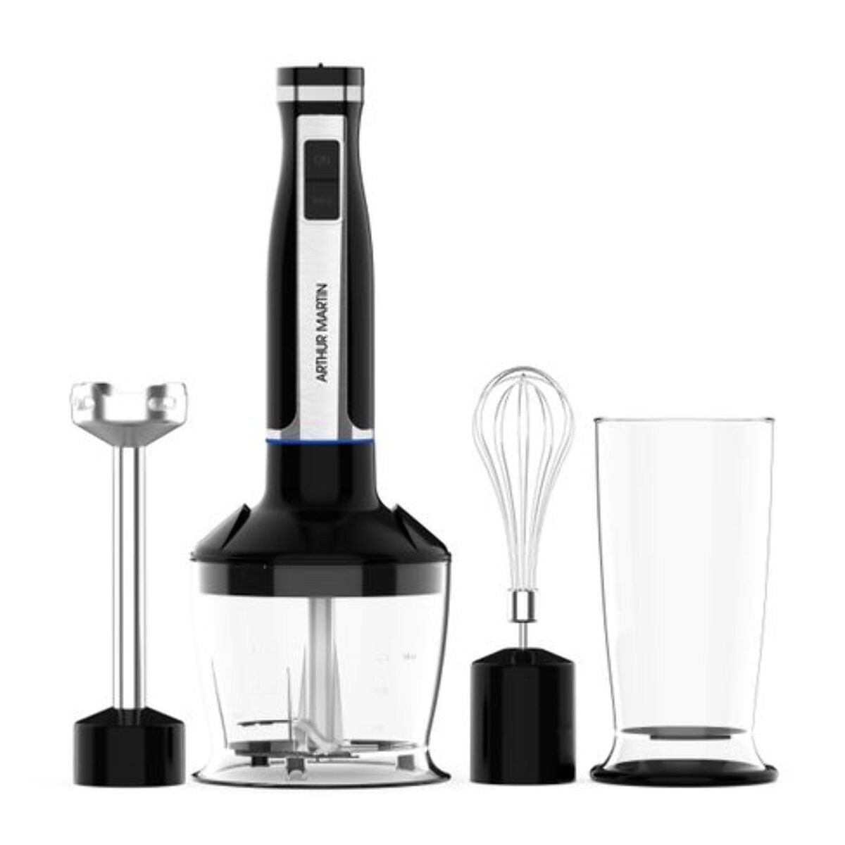 Mixer Plongeur 5 pièces 1500W max Noir