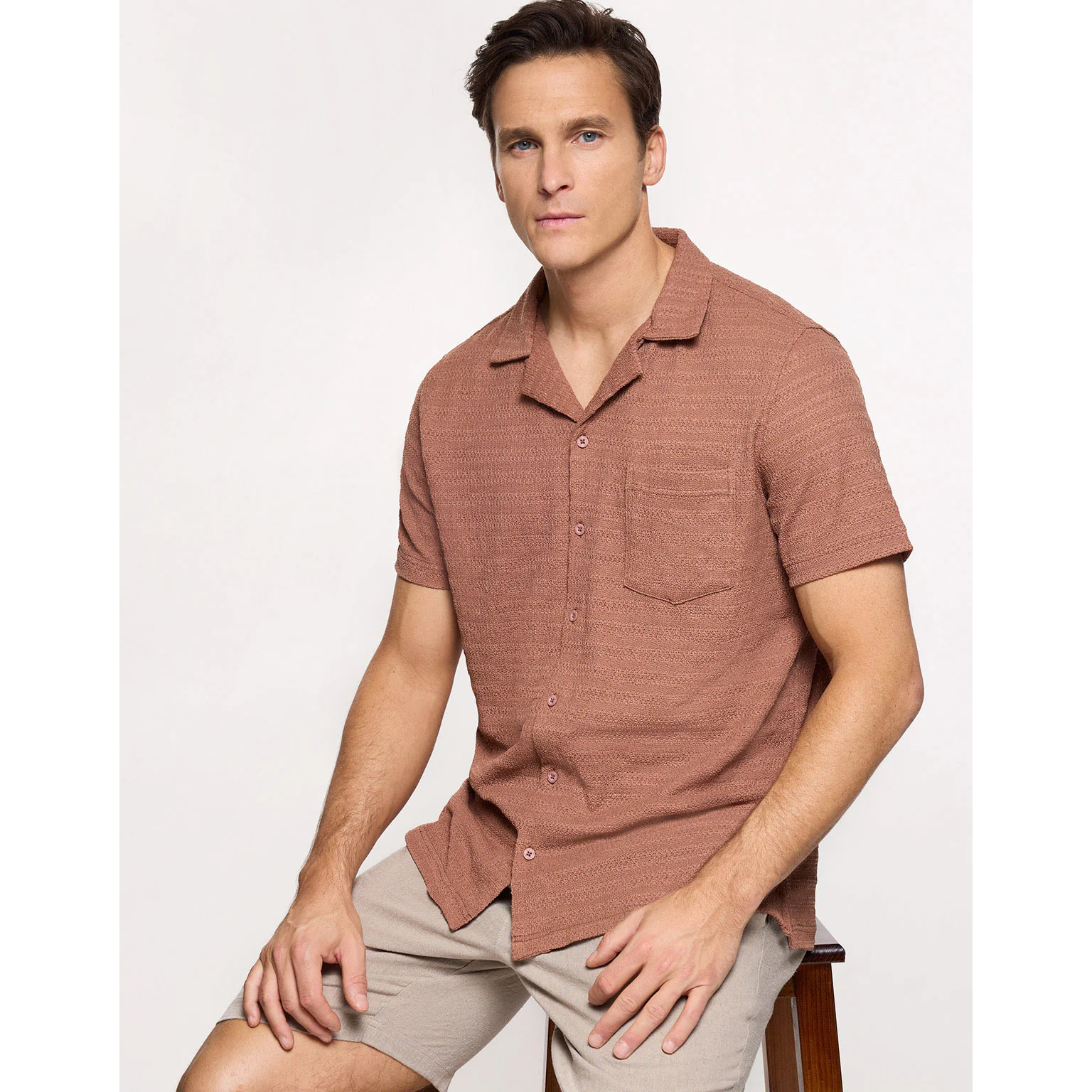 Camisa Manga Corta Moka - Puntillet