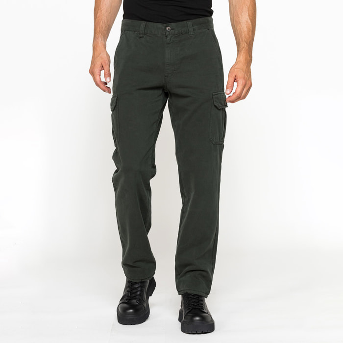CARGO MOD. 619 REGOLARE IN GABARDINA PESANTE DA 10 oz.