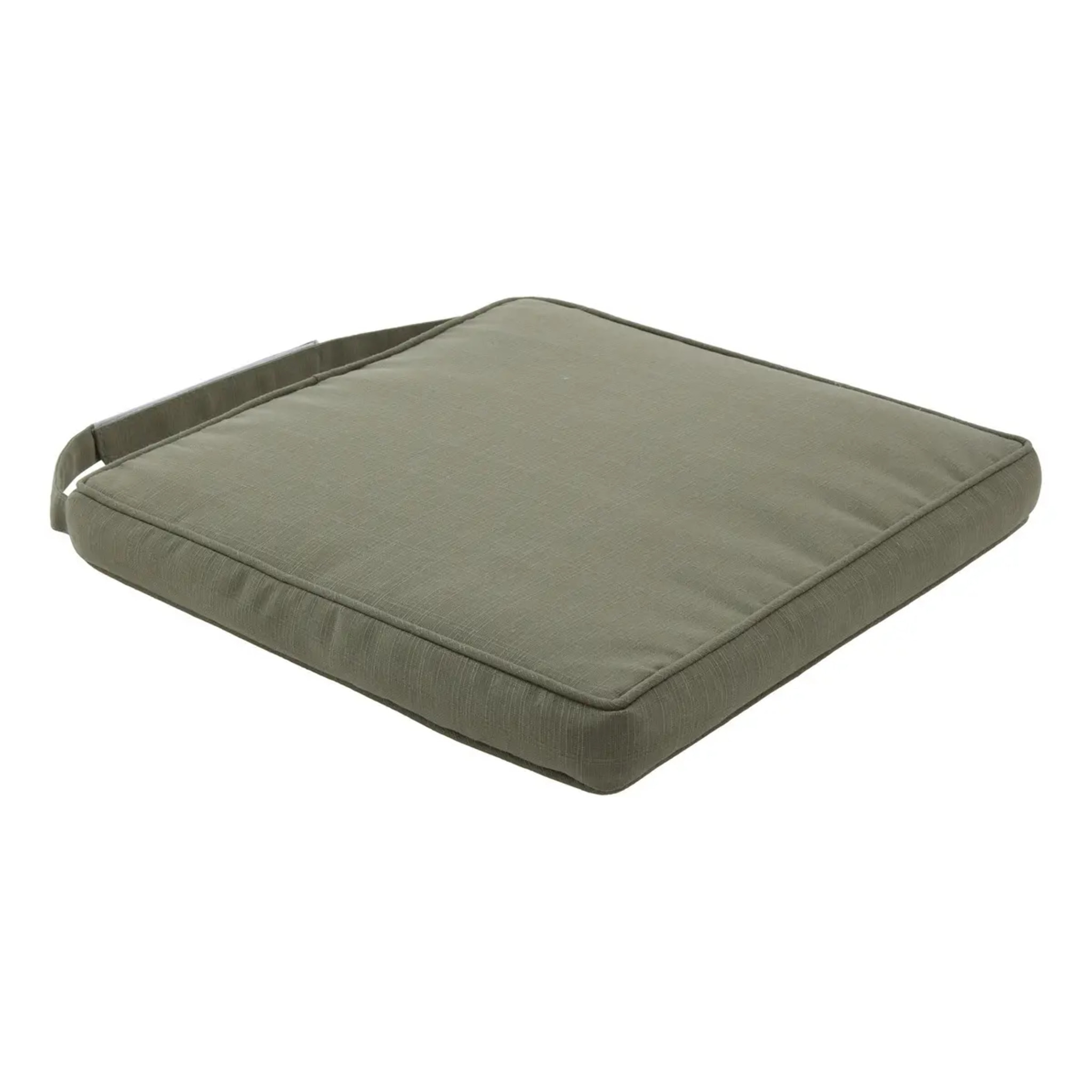 Galette de chaise Korai vert laurier 40x40cm