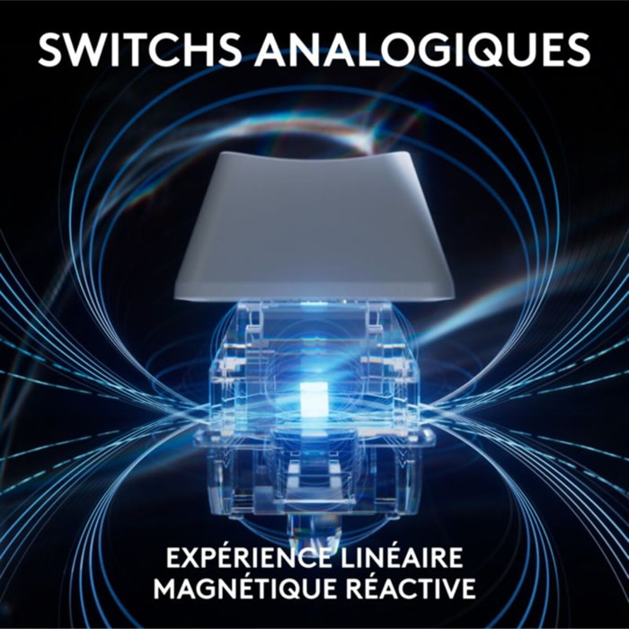 Clavier gamer LOGITECH G Pro X TKL Rapid Blanc