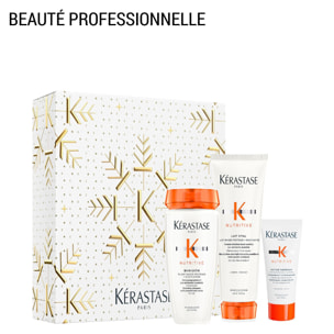 Nutritive - Coffret Trio Nutritive Bain Satin 250 ml + Lait Vital 200 ml + Mini Nectar Thermique 50ml