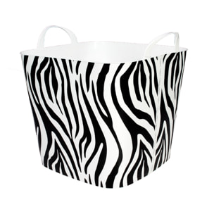 Cesto 25l diseño zebra