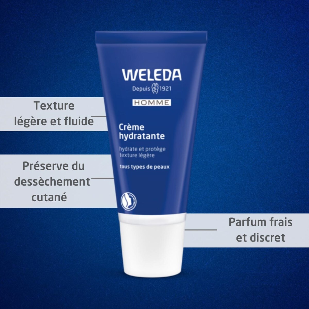 WELEDA -  Sérum 5in1 Multi action 30ml + Crème hydratante homme