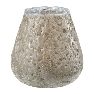 J-Line bougeoir - verre - gris - medium