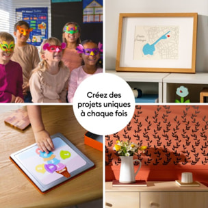 Machine de découpe CRICUT Pack Explore 5 Crème