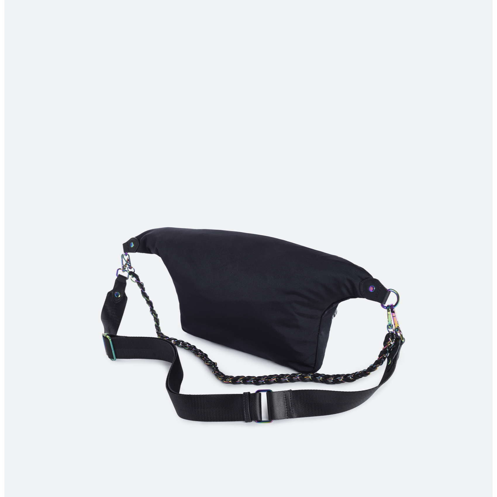 GLOSS FANNYPACK BLACK