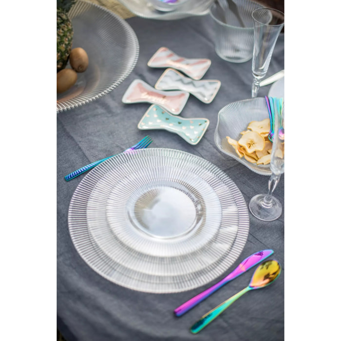 Lot de 6 Assiette de présentation 34cm Luce
