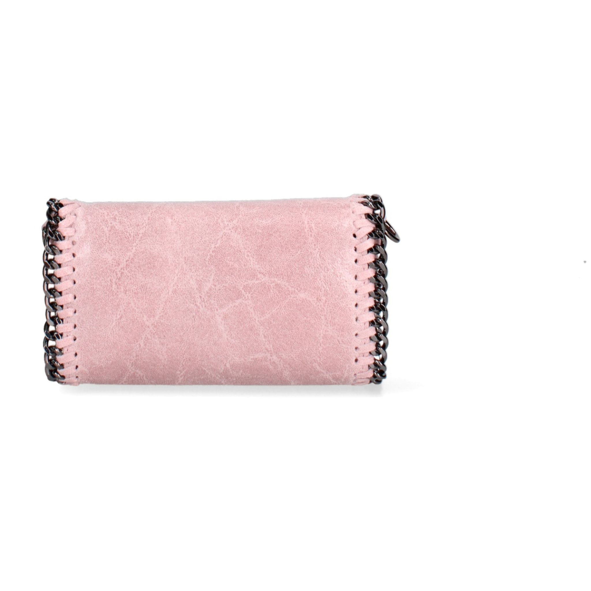 Borsa a tracolla da donna Made in Italy - Eolian Nova - Pelle scamosciata stampata - 22.0 x 13.0 x 4.0 cm